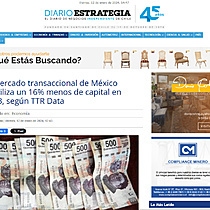 El mercado transaccional de Mxico moviliza un 16% menos de capital en 2023, segn TTR Data